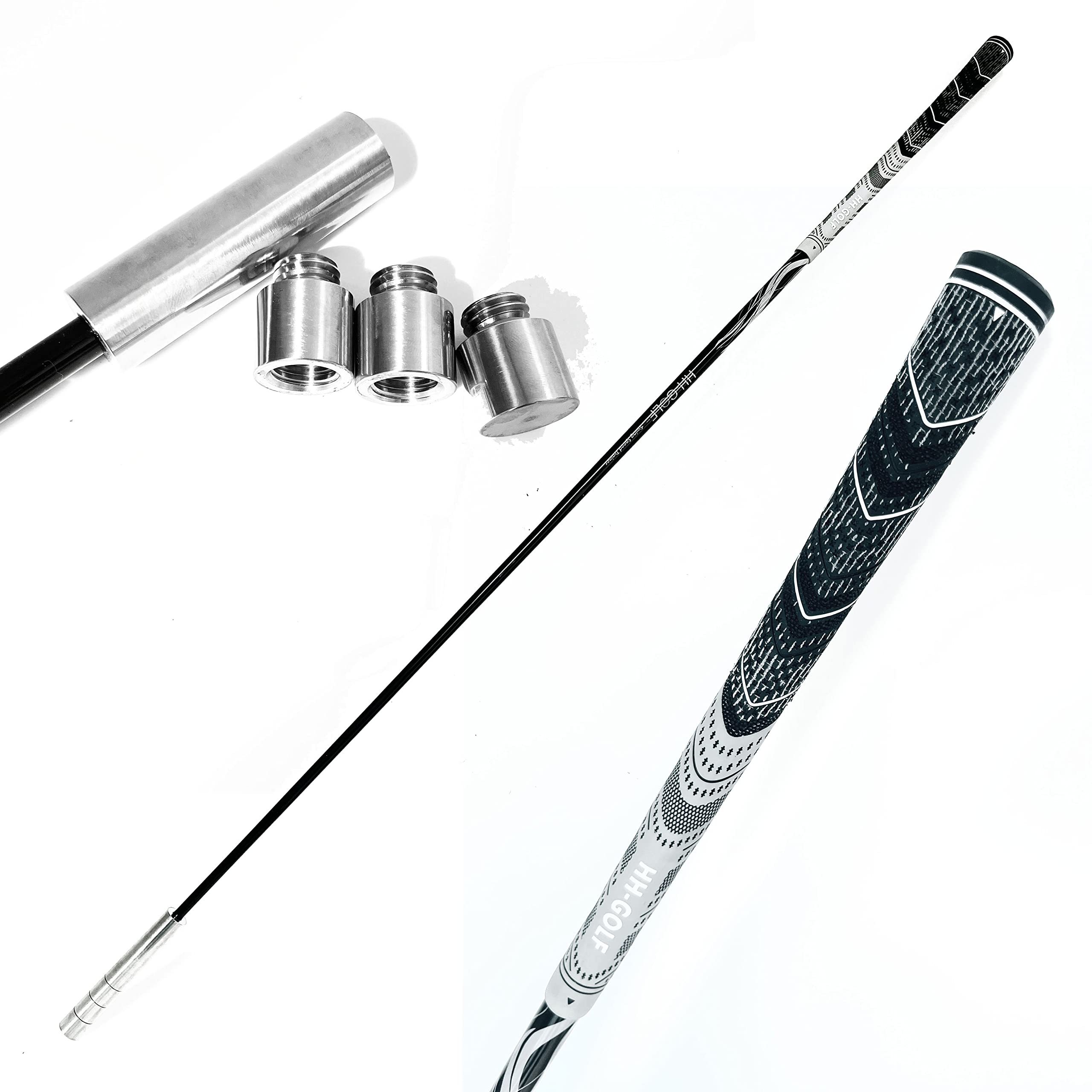 HH-GOLF 4-in-1 Adjustable Golf Swing Speed Trainer – 45 Inch Stick
