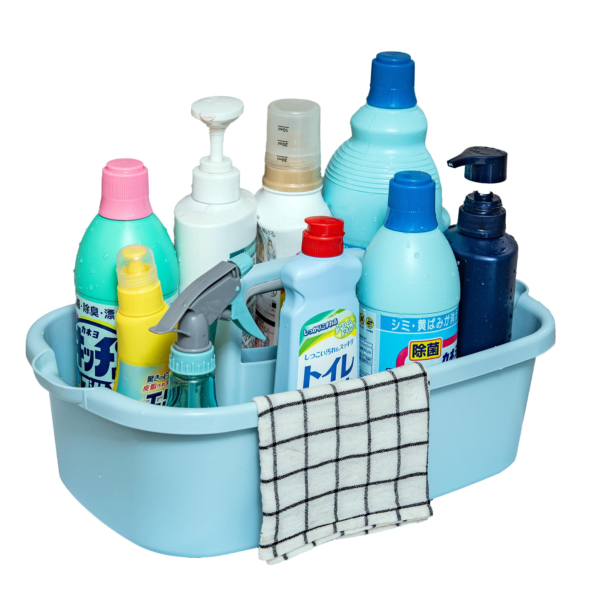 Jolof Store Cleaning Caddy – Portable Utility Organizer Tray with Handle