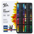 Mont Marte Oil Pastels - 48 Vibrant Assorted Colours in Tin Storage Box