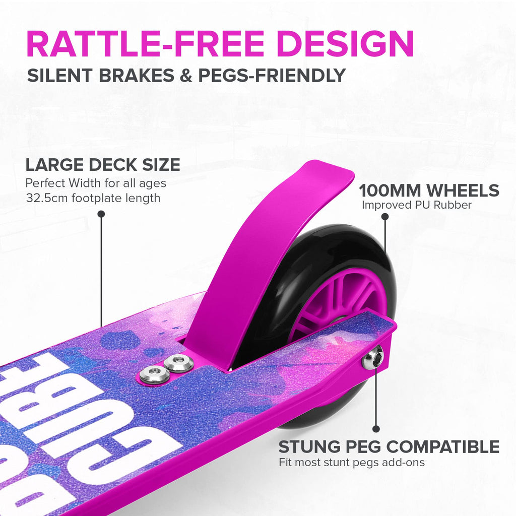BOLDCUBE Stunt Scooter for Kids 8-12 Years | Lightweight Freestyle Pro