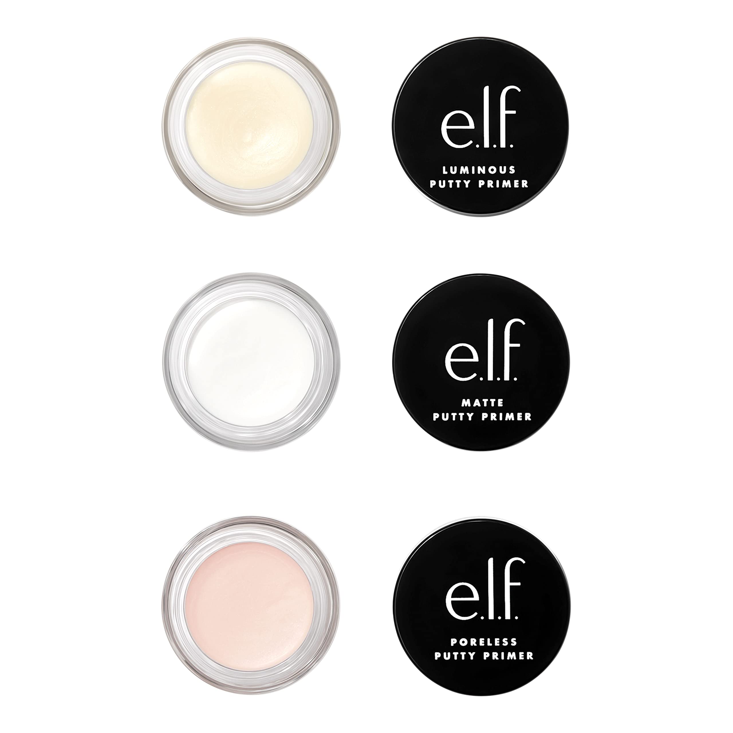 e.l.f. Putty Primer Trio | Face Primer Set with Hyaluronic Acid