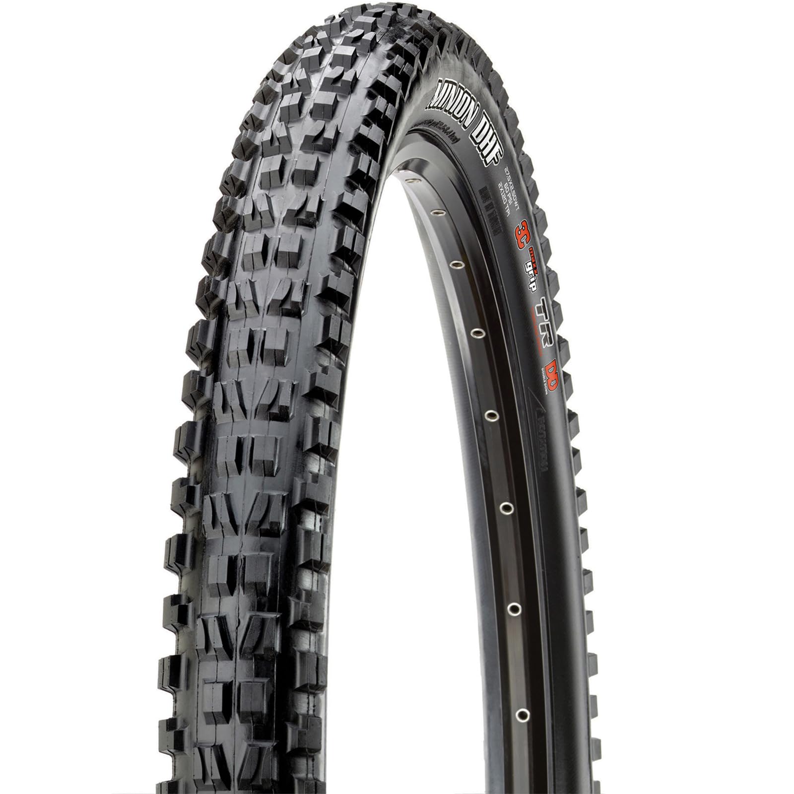 Maxxis Minion DHF MTB Tyre – Dual Compound EXO TR Folding 27.5 x 2.3