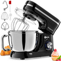 Vospeed Stand Mixer | 1000W Tilt-Head Food Mixer with Dual Bowls - Black