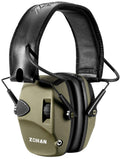 ZOHAN 054 Electronic Shooting Ear Defenders | Noise Reduction - Green