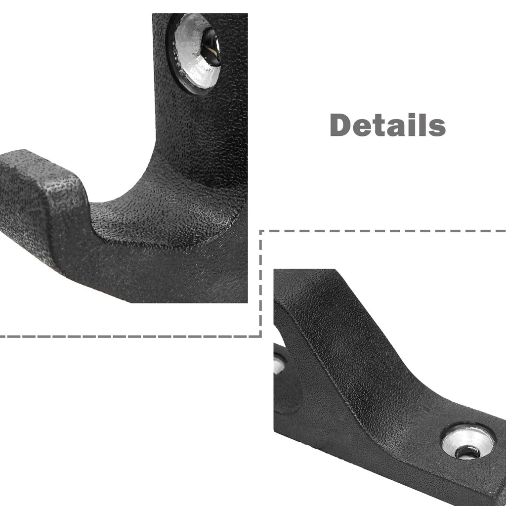Aoneky Wall Mounted Barbell Rack – Steel Horizontal Storage for Home Gym