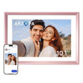 ARZOPA 10.1" WiFi Digital Photo Frame | Rose Gold Metal Cloud Storage