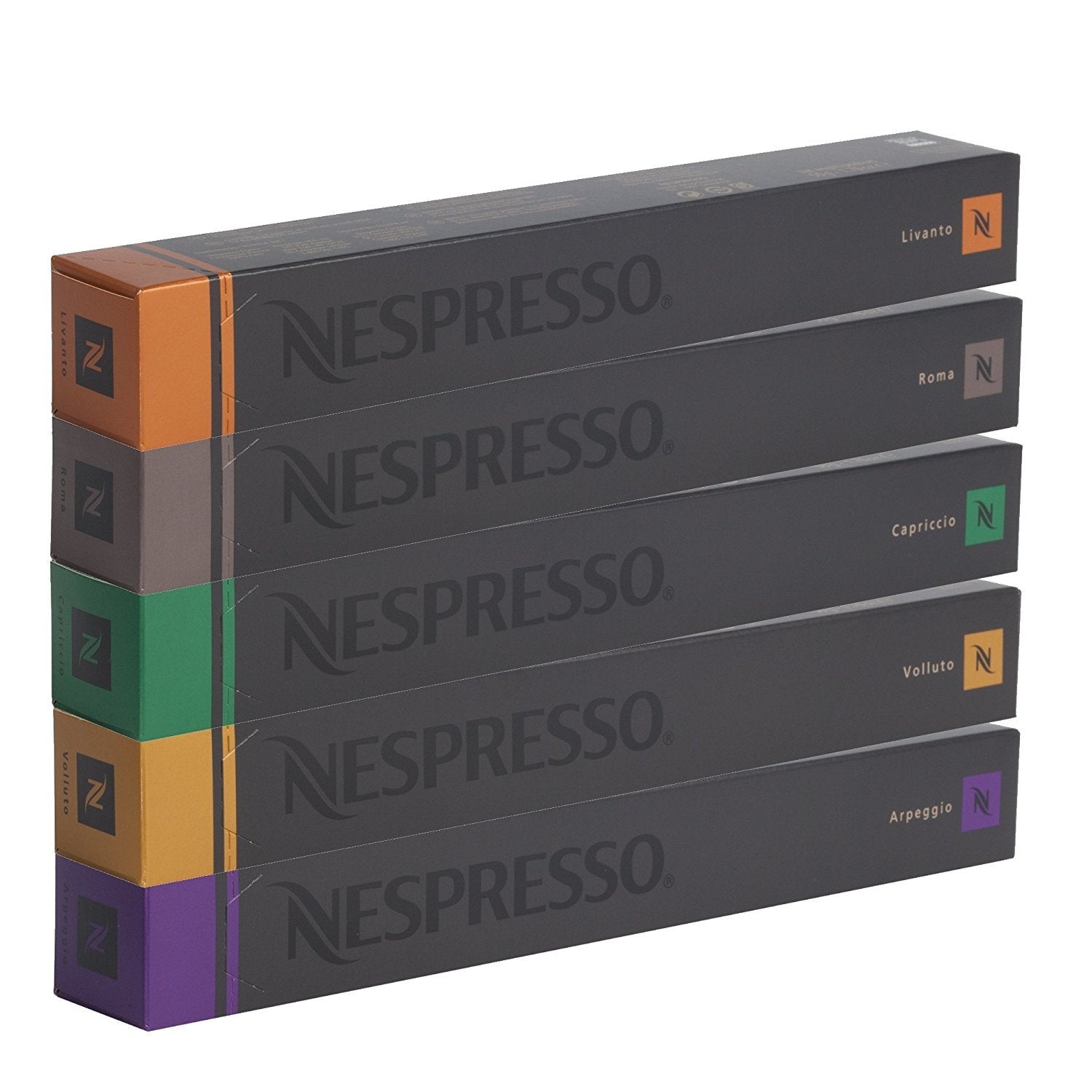 Nespresso Original Espresso Capsules - 50 Pods Mixed Variety Pack