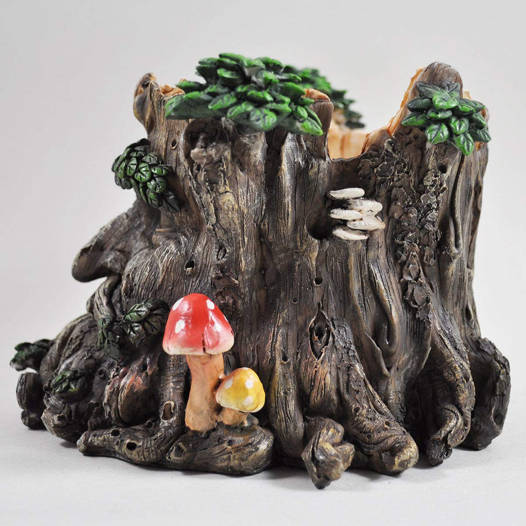 Jolof Store Tree Ent Face Garden Planter | Greenman Polyresin Pot 15cm