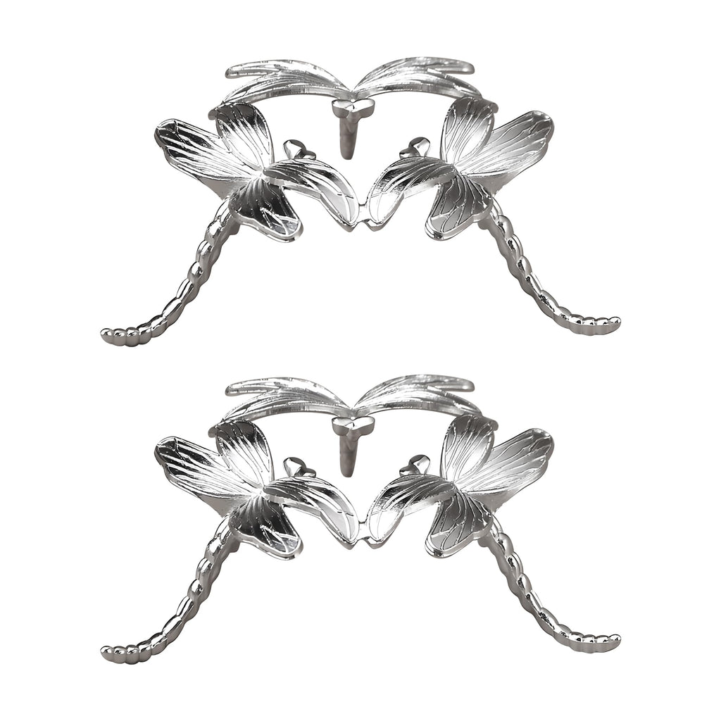 TUYOBG 2PCS Metal Crystal Ball Stand Silver, for Displaying Crystals - image 1
