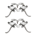 TUYOBG 2PCS Metal Crystal Ball Stand Silver, for Displaying Crystals - image 1
