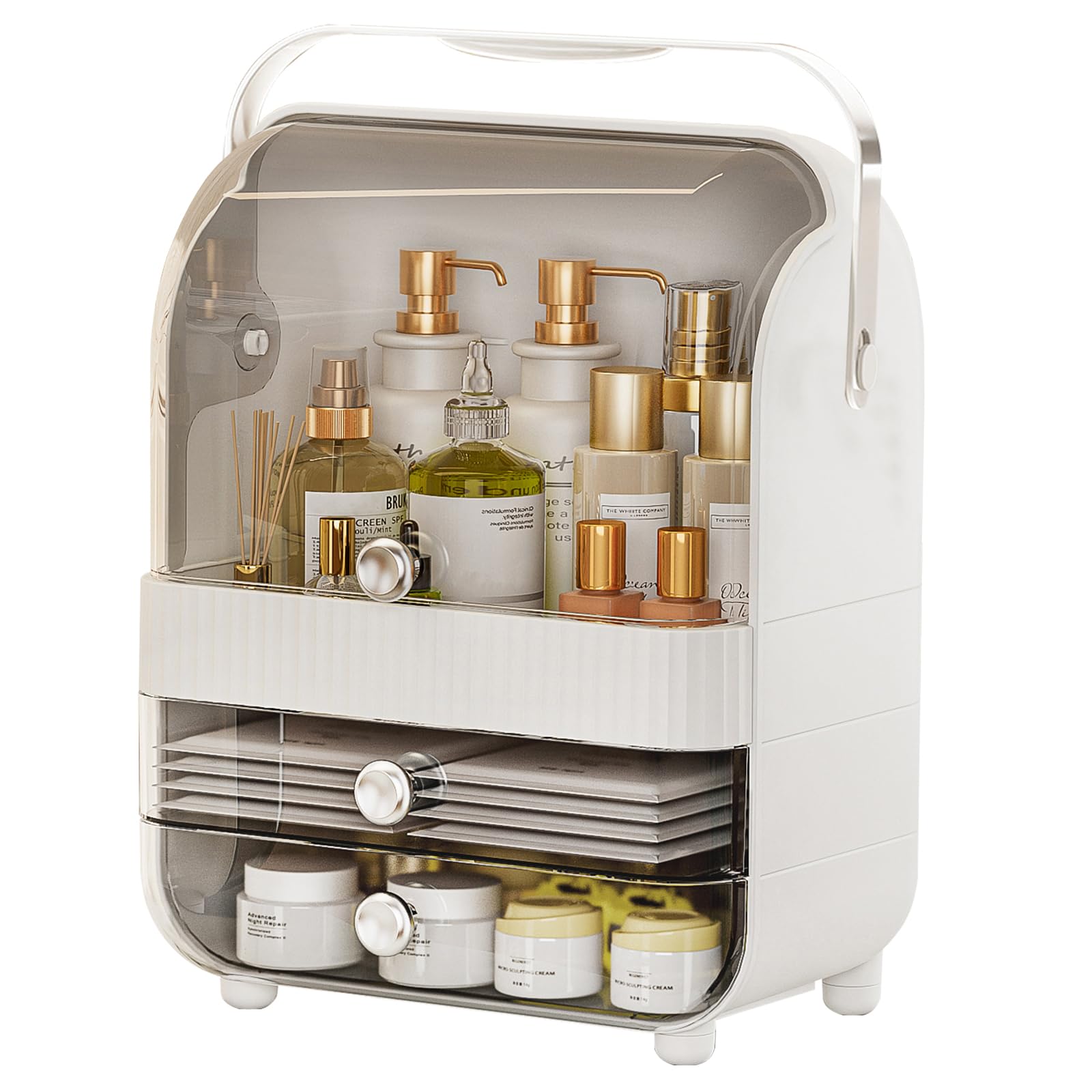 3-Layer Makeup Organiser | Cosmetic & Skincare Storage Case