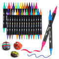 30 Colors Dual Tip Acrylic Paint Pens for Rock Painting