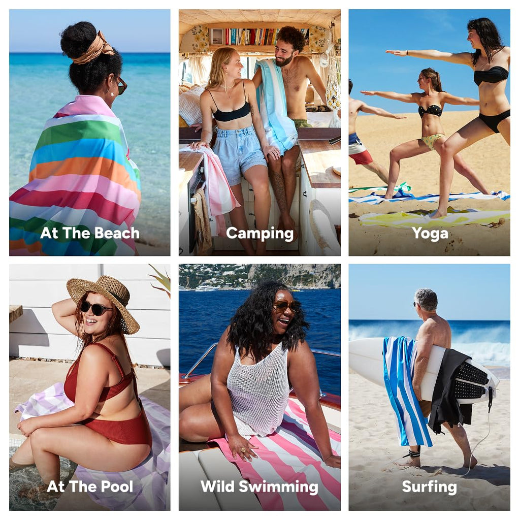 Dock & Bay Quick Dry Beach Towel - Tutti Frutti, Large - image 4