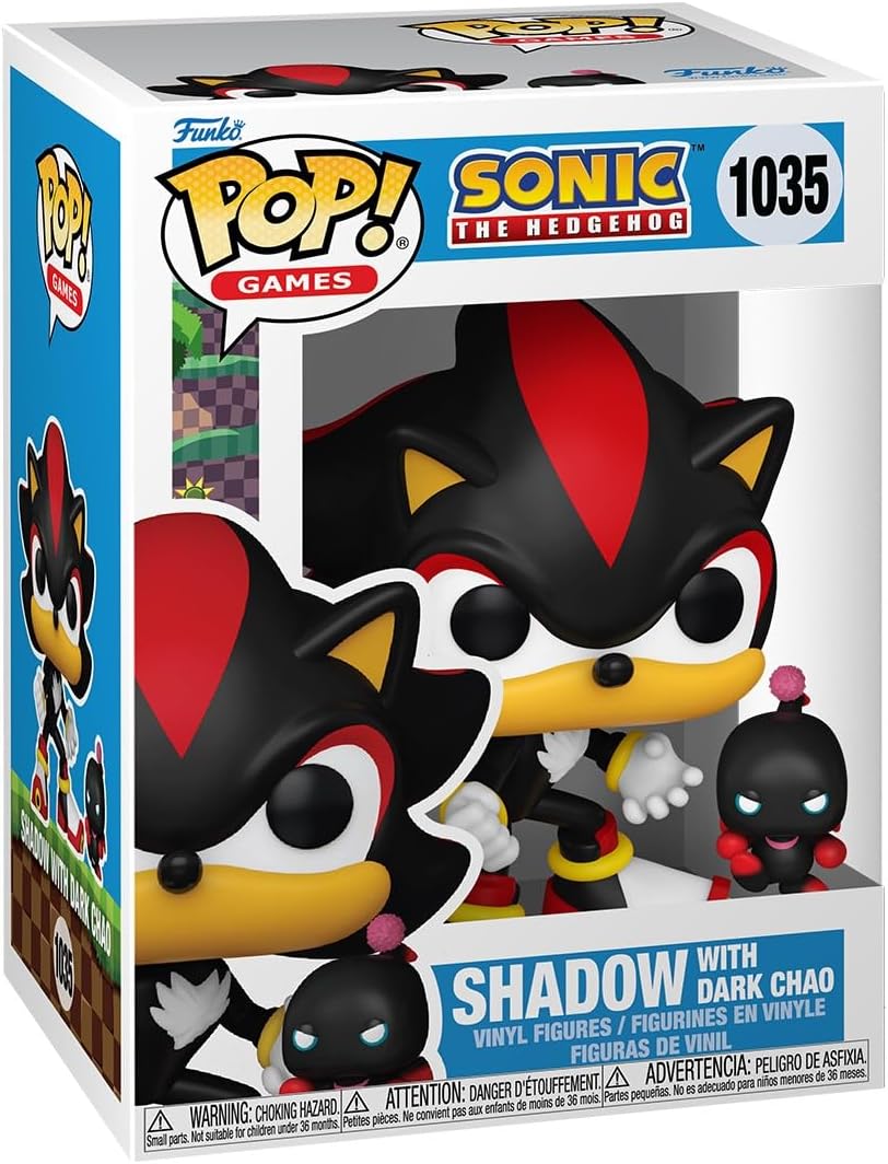 Funko Pop! Sonic The Hedgehog Shadow with Dark Chao Vinyl Figure