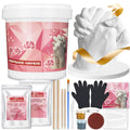 BSTGEKELY Hand Casting Kit – DIY Plaster Hand Mold Kit for Couples & Families