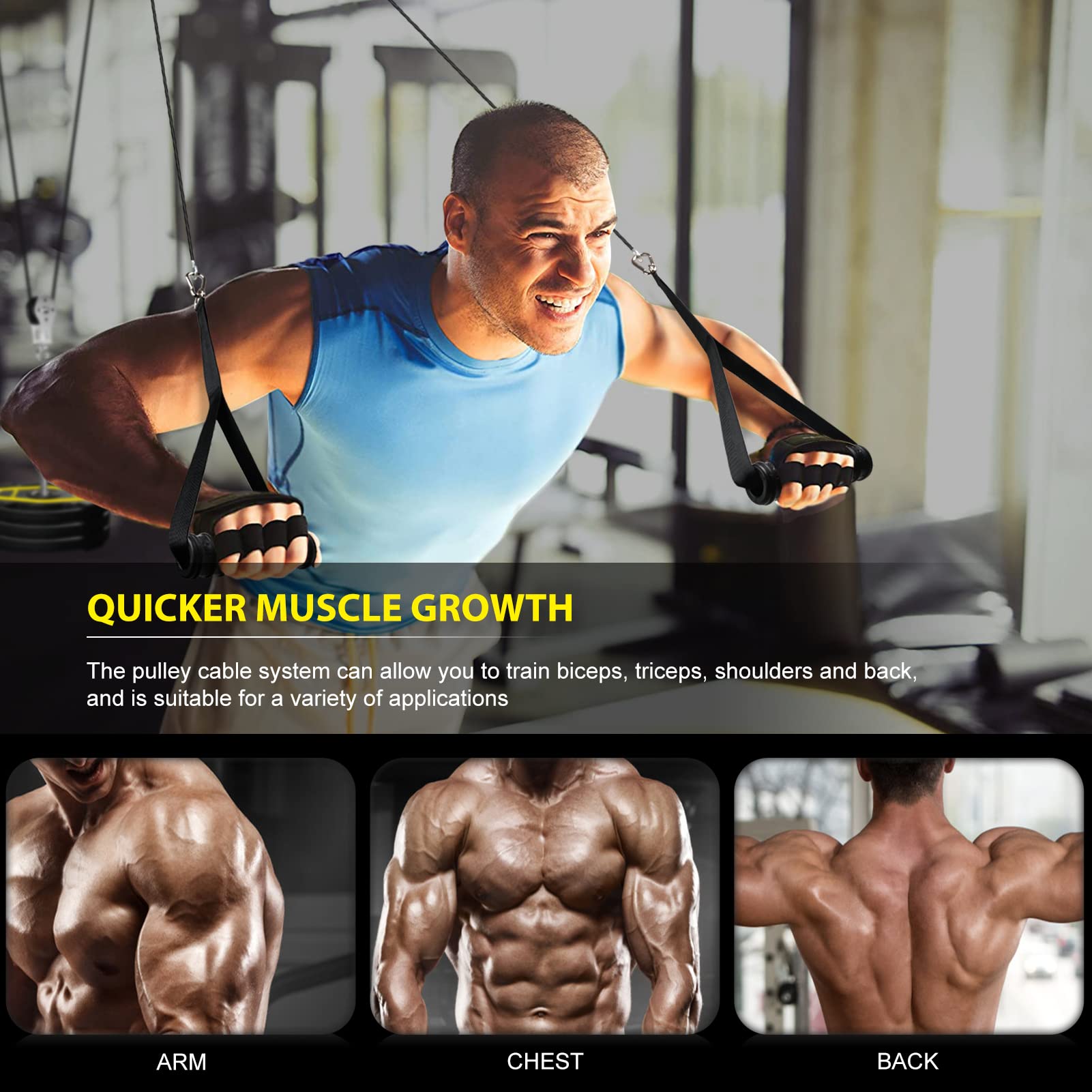 Cable Pulley System – DIY Home Gym Lat Pull Down Kit