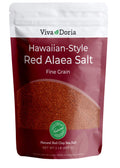 Viva Doria Hawaiian Red Alaea Sea Salt - Fine Grain Gourmet Salt, 2 lb