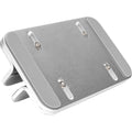 Digitus vertical notebook stand - variable size 7.7-40 mm - anti-slip pads - silicone pads inside - timeless aluminium design - 10kg load capacity - image 1