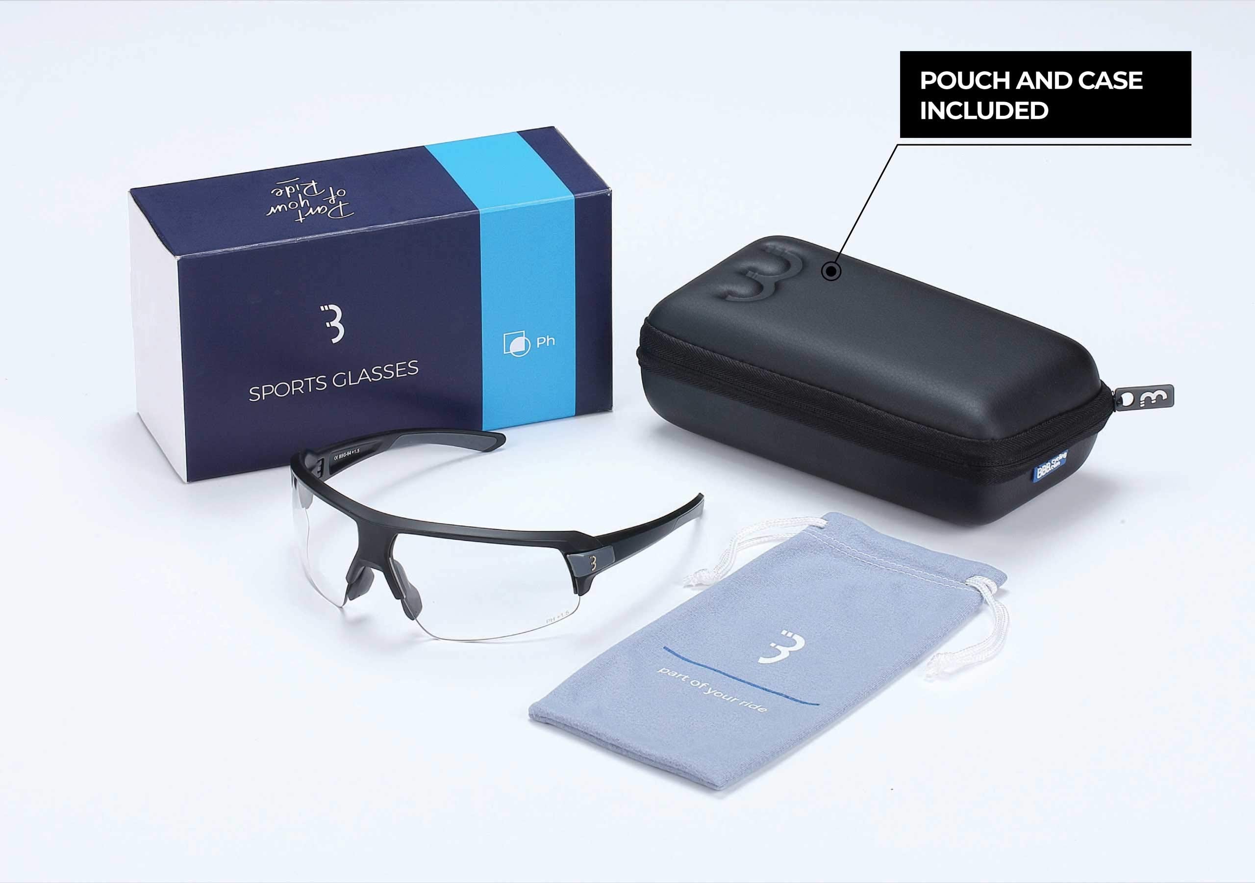 BBB Cycling Impulse Reader PH – Photochromic Bifocal Cycling Glasses