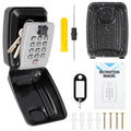 Jolof Store Key Safe Wall Mounted – 12 Digit Weatherproof Lock Box