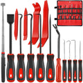 XQX 15-Piece Precision Pick and Hook Set with Magnetic Pickup Tool