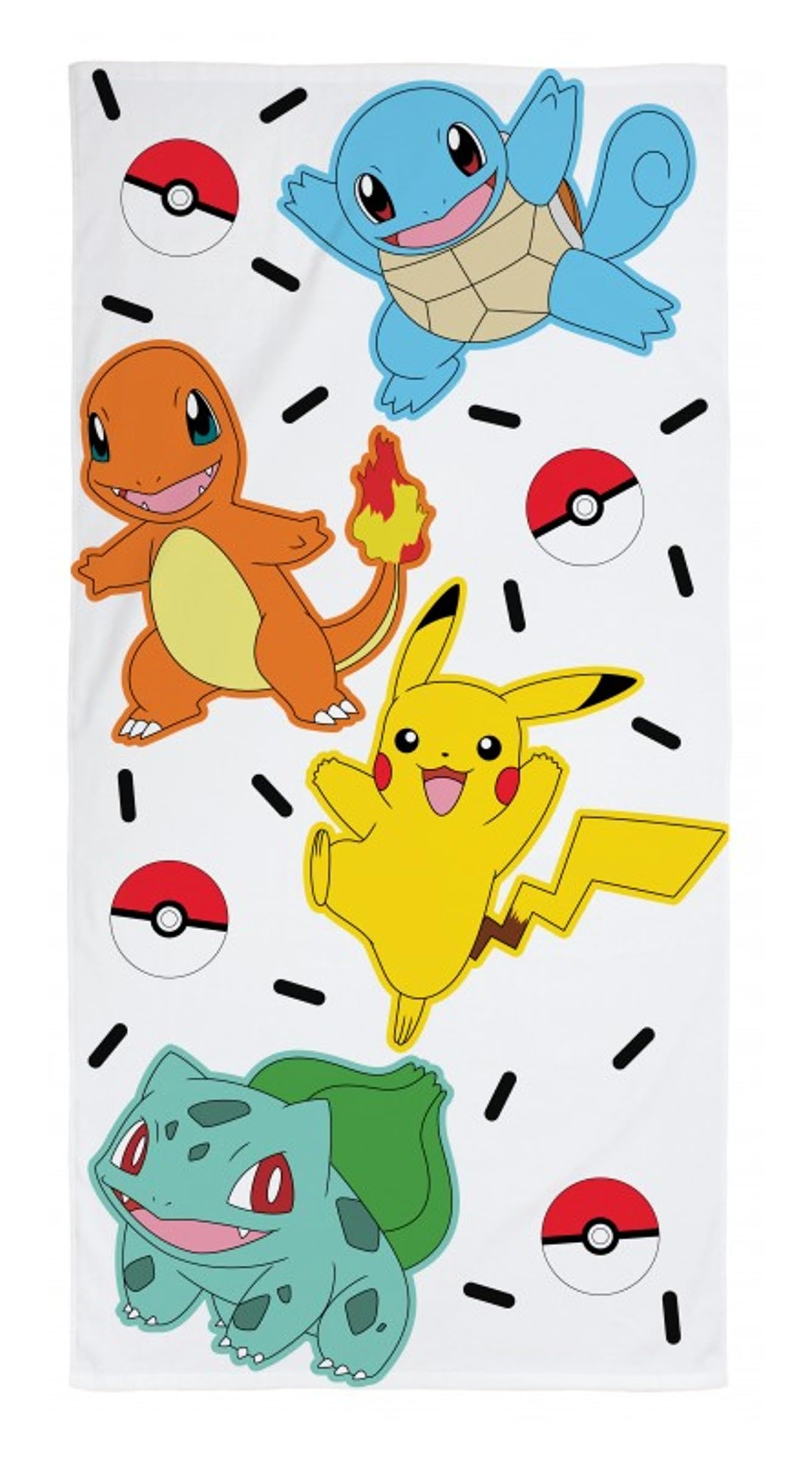 Pokemon Beach Towel – Pikachu & Friends 100% Cotton Bath Towel – 70x140cm