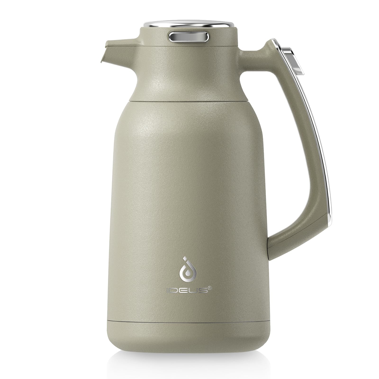 IDEUS 68oz Vacuum Insulated Coffee Carafe – Stainless Steel Thermal Pot