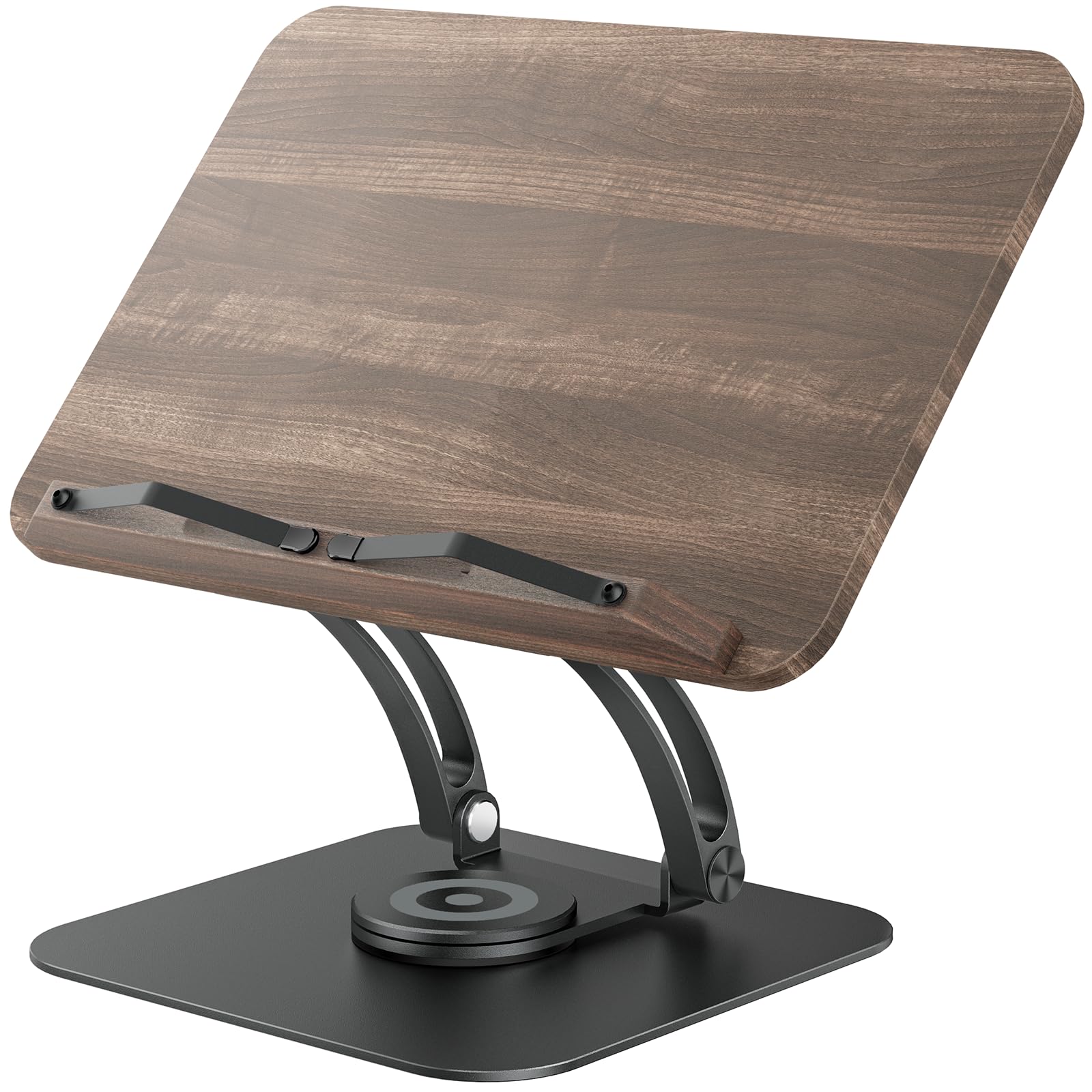 Tounee Adjustable Book Stand – 360 Swivel Foldable Holder for Reading