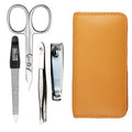 Hans Kniebes 4-Piece Manicure Set – Nappa Leather Travel Case