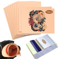 Worldget Tattoo Practice Skin Kit | 10pcs 3mm Silicone & 20pcs Transfer Paper