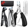Jolof Store 7-Piece Toenail Clippers Set for Thick Nails – Stainless Steel