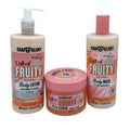 Soap & Glory Call of Fruity Body Care Set – Wash, Scrub & Lotion Bundle