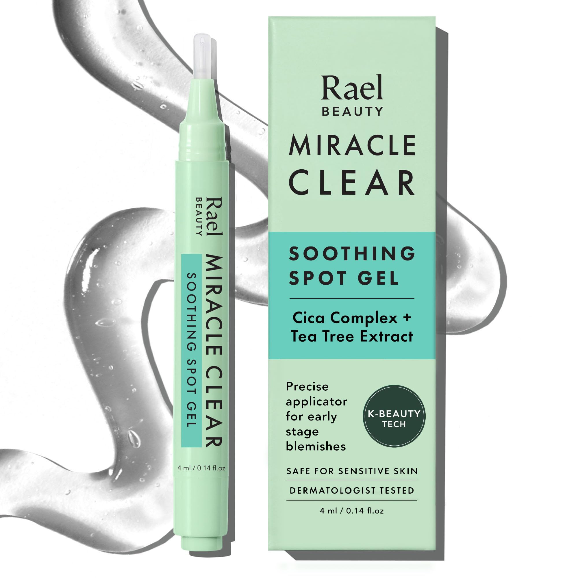 Rael Miracle Clear Soothing Spot Gel Pen – Acne Treatment with Tea Tree