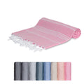 MEBY XXL Sauna Towel – 100% Cotton Turkish Hammam Beach Towel, Pink