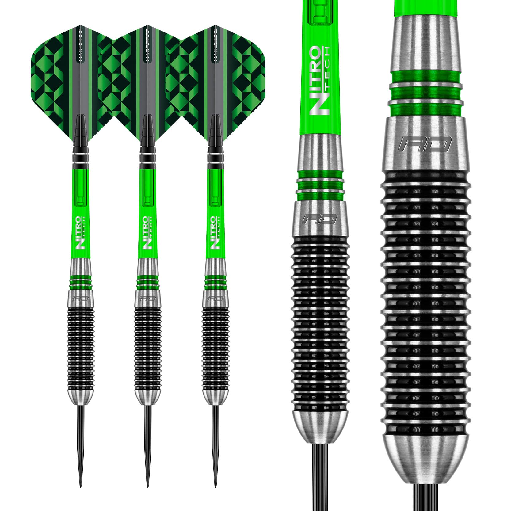 Red Dragon Titan 2 Tungsten Darts Set – 40g Heavy Professional Darts