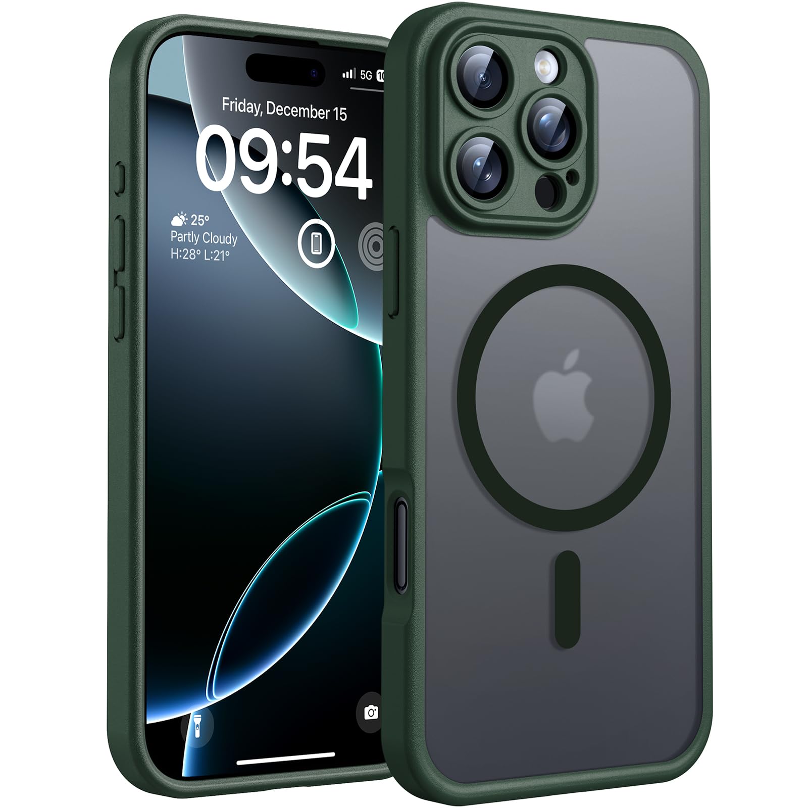 TOCOL iPhone 16 Pro Max Magnetic Case | Slim Military Grade Protection