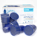Chillswell Universal Water Filters 6 Pack – BPA Free Replacement Cartridges