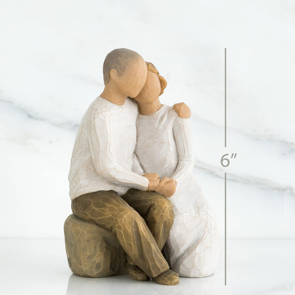 Willow Tree Anniversary Figurine – Hand-Painted Resin Sculpture, 6-Inch