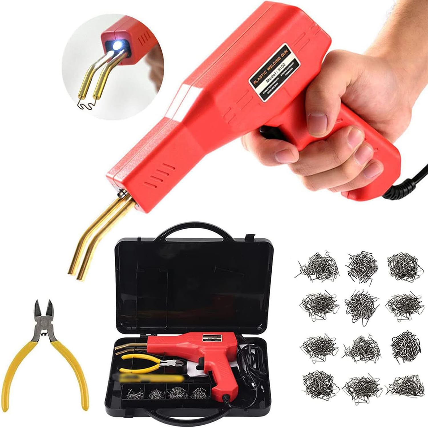 Jolof Store 150W Plastic Welding Machine & Car Bumper Repair Kit