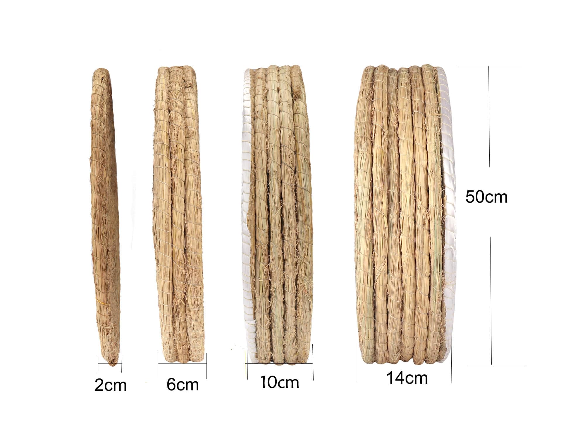AUVIM 20" Hand-Made Straw Archery Target for Backyard & Traditional Bows