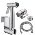 Jolof Store Handheld Bidet Faucet Sprayer Set with Hose - Silver