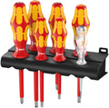 Wera VDE Kraftform Lasertip Screwdriver Set | Alloy Steel, 7pc