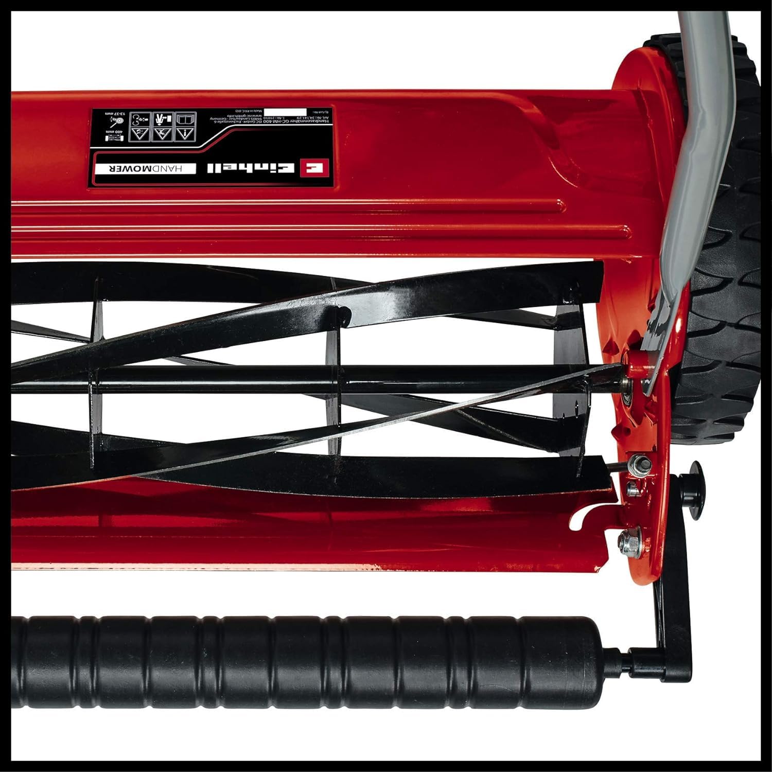 Einhell GC-HM 400 Manual Hand Push Lawnmower – 40cm Width, 27L Box