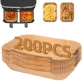 Jolof Store 200PC Disposable Air Fryer Paper Liners for Ninja Dual