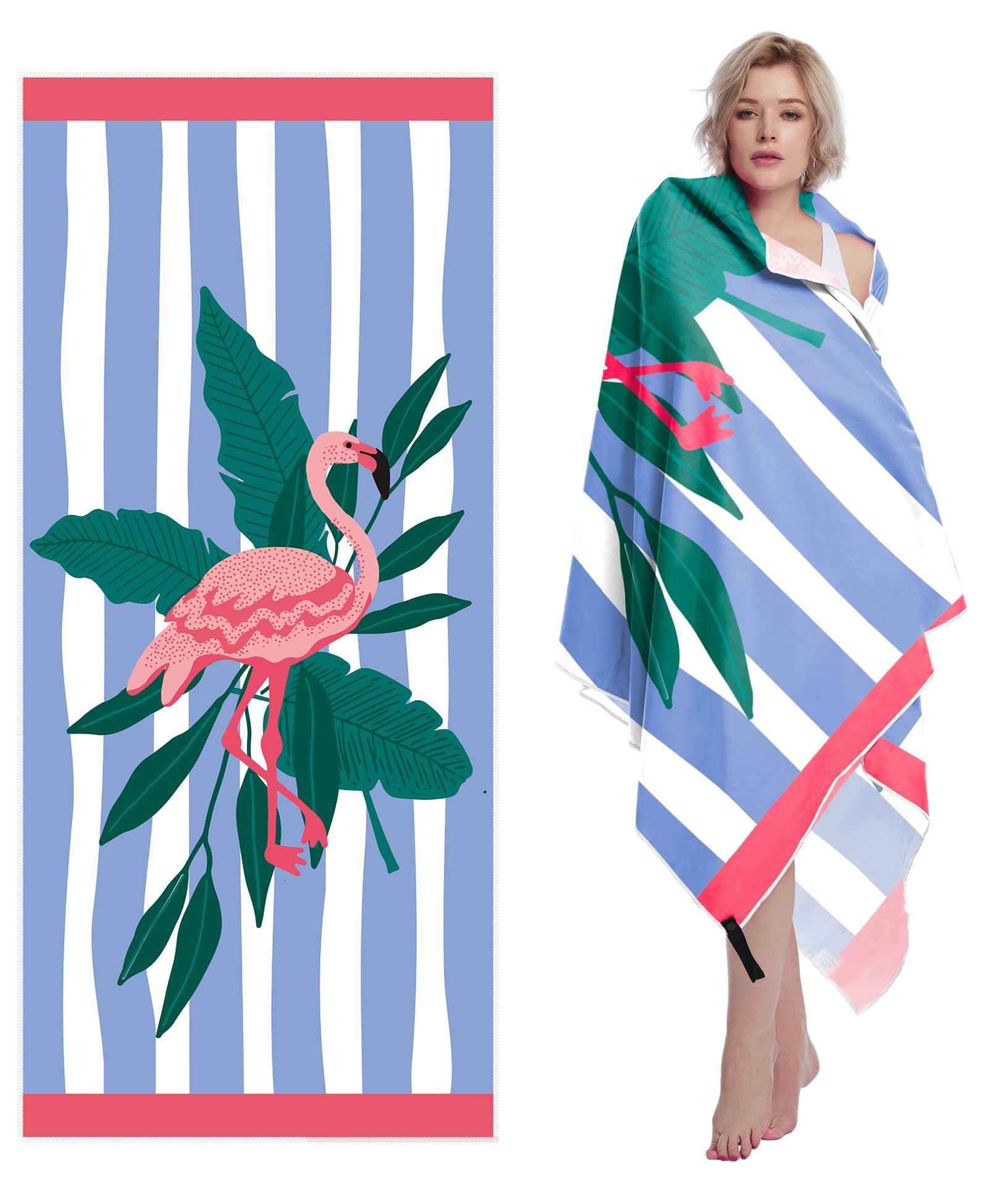 Sand Free Microfibre Beach Towel – Extra Large Quick Dry