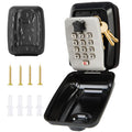 Unichefry Wall Mounted Key Safe | Waterproof Outdoor Combination Lock Box