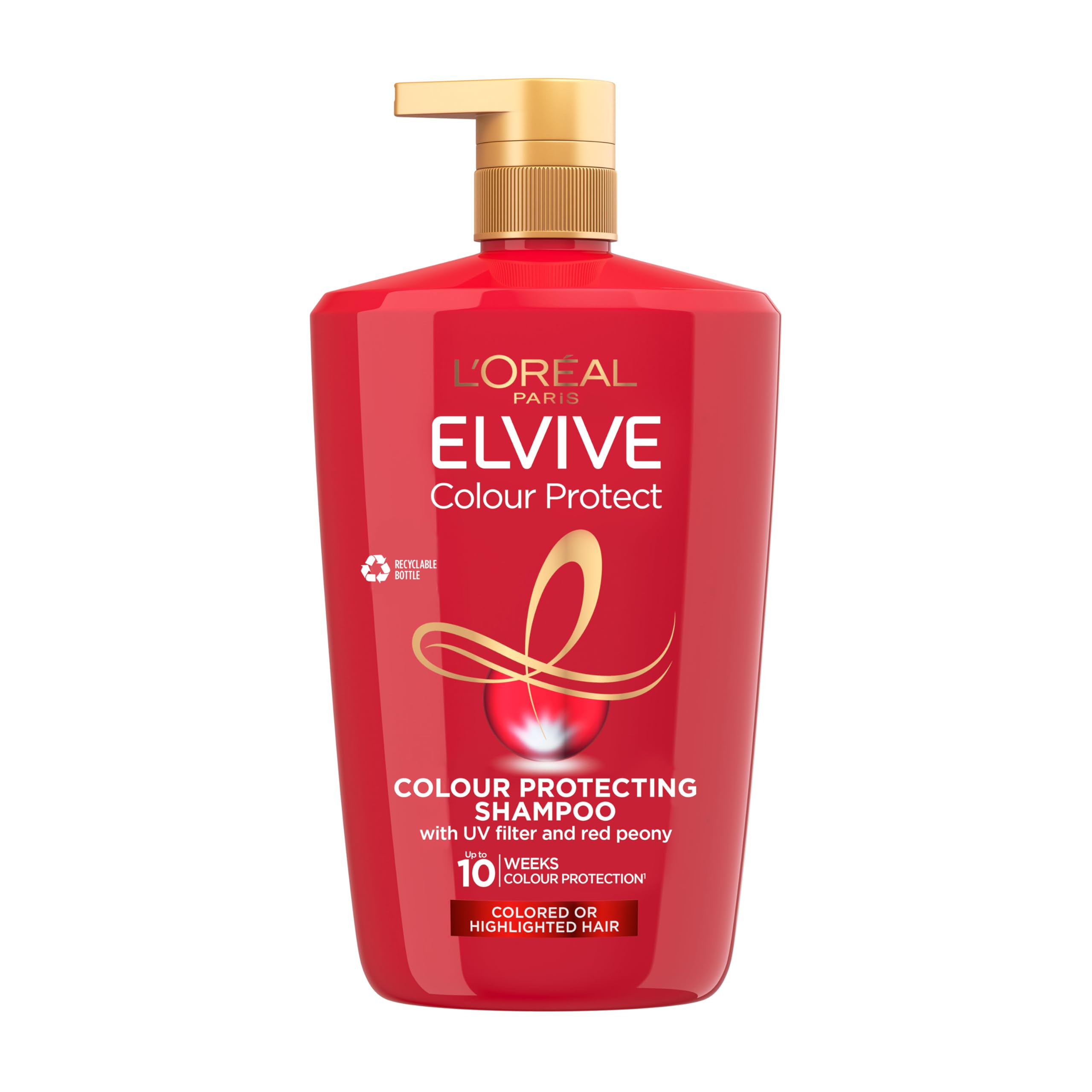 L'Oréal Paris Elvive Colour Protect Shampoo for Highlighted Hair - 1L