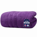 Towelogy Luxury Bath Sheets – Extra Large Zero Twist Cotton, Plum