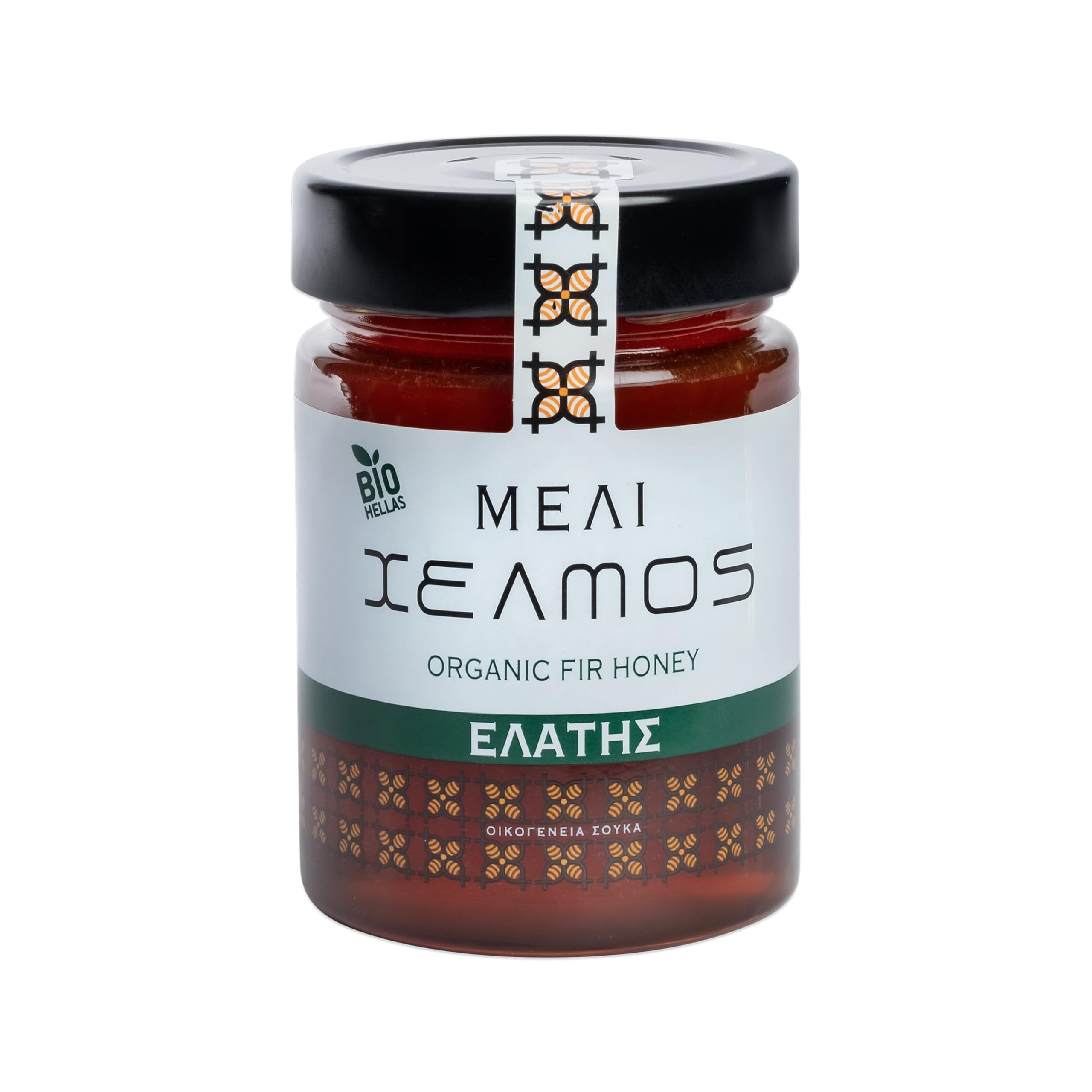 Helmos Organic Greek Fir Honey – 100% Raw and Natural, 450g