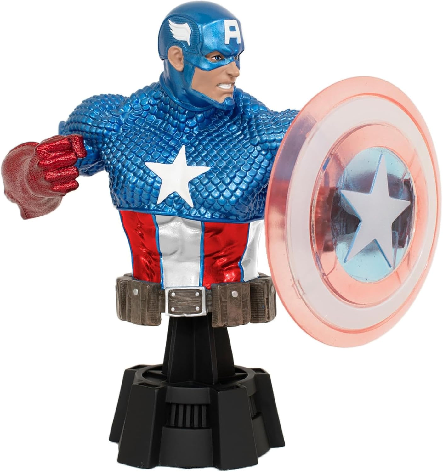 Diamond Select Marvel Captain America Energy Shield 1/7 Mini-Bust